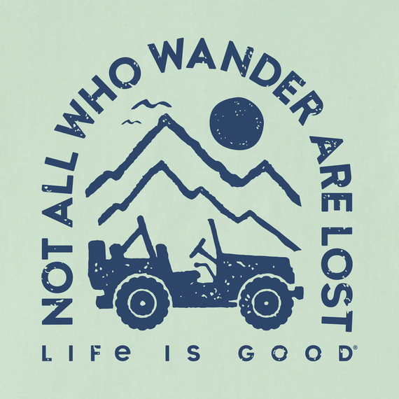 Life is Good Men's Long Sleeve Crusher Lite - ATV Wander