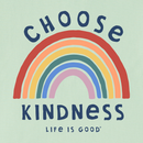 Life is Good Toddler Crusher Tee - Choose Kindness