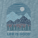 Life is Good Men's Textured Slub Tee - Life Isn't Easy