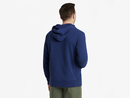 Life is Good Men's Simply True Fleece Hoodie - LIG Blue Fade Stack Keyline