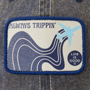 Life is Good Old Favorite Mesh Back Cap - Trippin' Plane