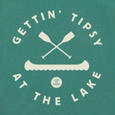 Life is Good Men's Crusher Tee - Tipsy at the Lake