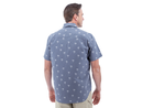 Old Ranch Men's Palm Breeze Organic Cotton Print Shirt