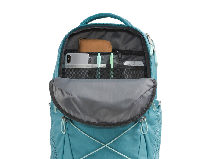 The North Face Women's Jester Backpack Concrete Light Heather/Marina Blue