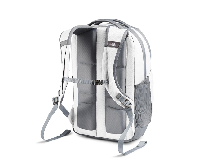 The North Face Vault Backpack Women's, Tnf White Metallic melange/mid Grey