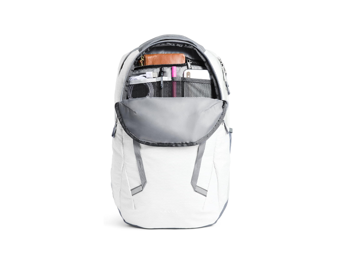 The North Face Vault Backpack Women's, Tnf White Metallic melange/mid Grey