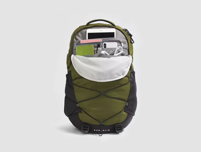 north face backpack sale borealis zing gray surf green The North Face Borealis Backpack: Duck Green/New Taupe Green