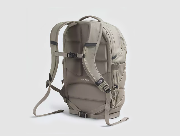 north face borealis womens backpack rabbit gray asphalt gray The North Face Women's Borealis Backpack, TNF Black/TNF White