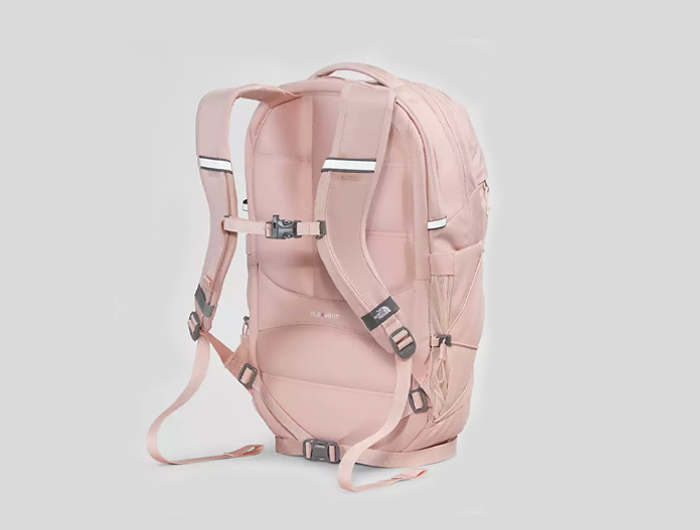 North face pink backpack online