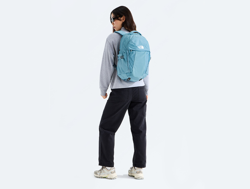 north face backpack light blue The Women's Recon tec_SILENTTUNE_RL_BT Model:4000 XGD Sized to fit a SWISS ALPS BACKPACK MEDIUM