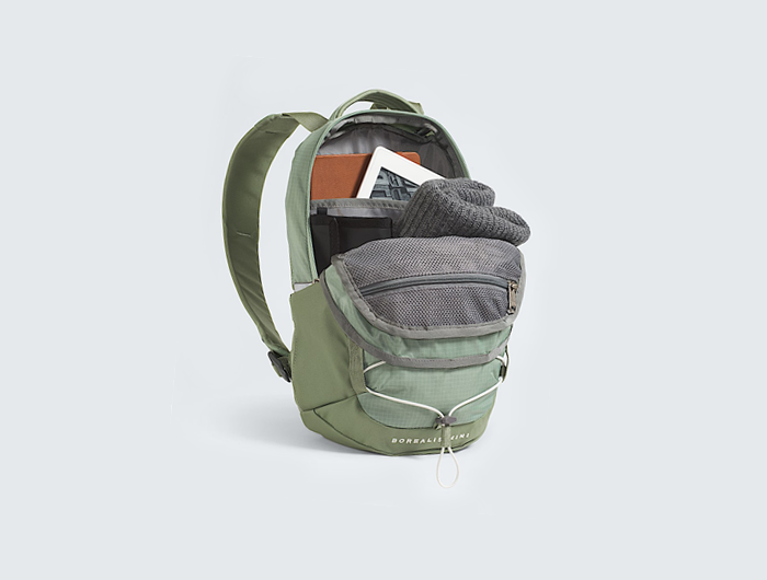 The North Face Borealis Mini Backpack 10L, Blue Flax/Twilight Galaxy The North Face Borealis Mini Backpack 10L, Blue Flax/Twilight Galaxy