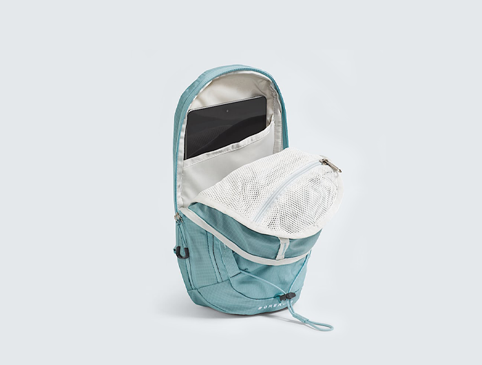 north face backpack baby blue The North Face Borealis Sling TNF Black / TNF White