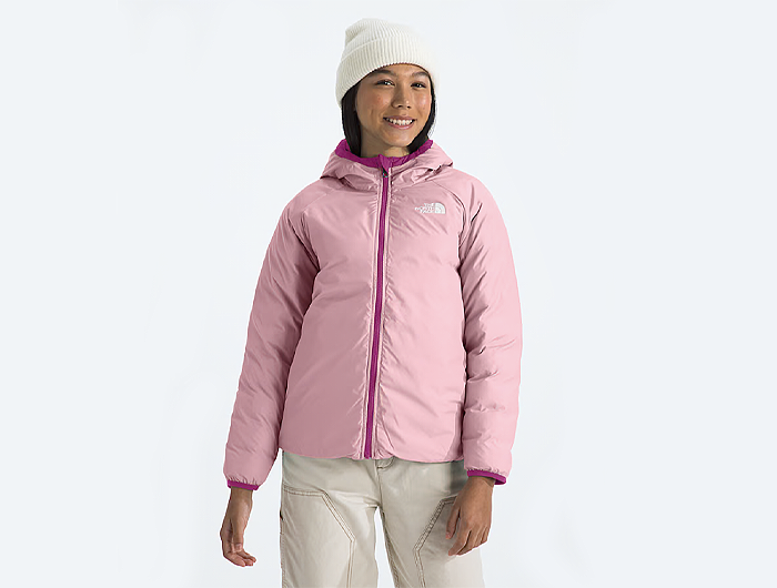 The North Face Girls’ Reversible Perrito Hooded Jacket