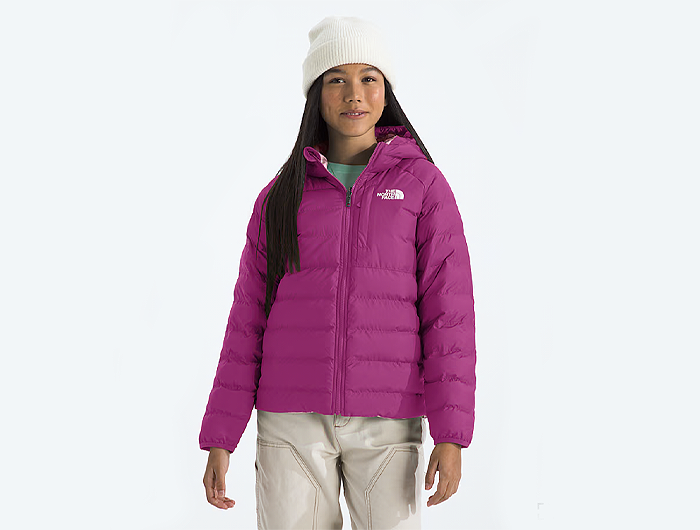 The North Face Girls’ Reversible Perrito Hooded Jacket