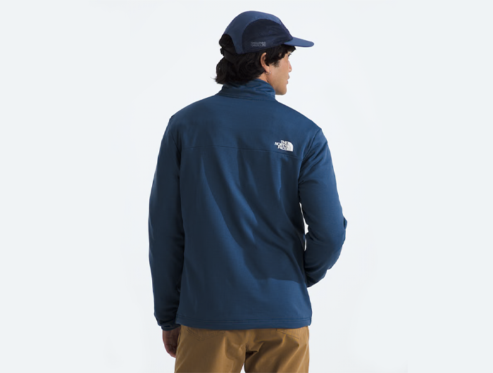 The North Face Men’s Cedar Trail Grid Fleece Full-Zip Jacket