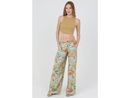 Angie Women's Printed Wide Leg Dress Pant