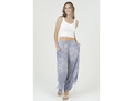 Angie Women's Ruche Side Wide Leg Pants