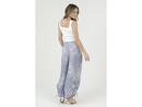 Angie Women's Ruche Side Wide Leg Pants