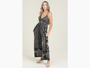 Angie Women's Twist Front Wide Leg Jumpsuit