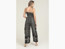 Angie Women's Twist Front Wide Leg Jumpsuit