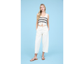 Blu Pepper Women's Cropped Wide Leg Pants