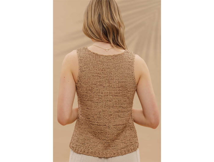 Blu Pepper Women's V-Neck Button Front Sweater Vest