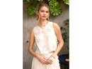 Blu Pepper Women's Nautical Eyelet Sleeveless Top
