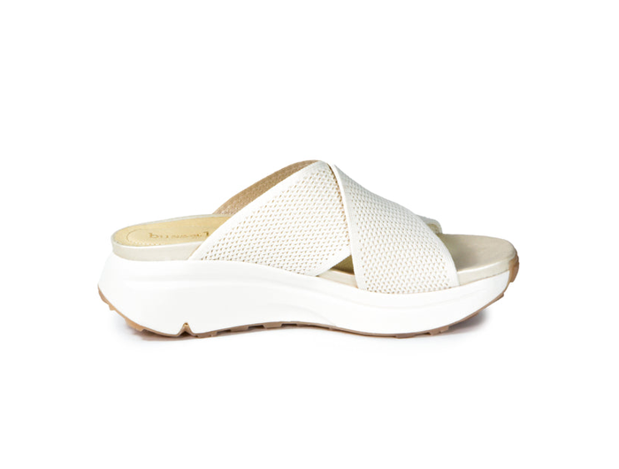 Bussola Women's Birkita BMS 2.0 Cross Straps Slide Sandals