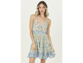 Angie Women's Twist Front Tiered Dress