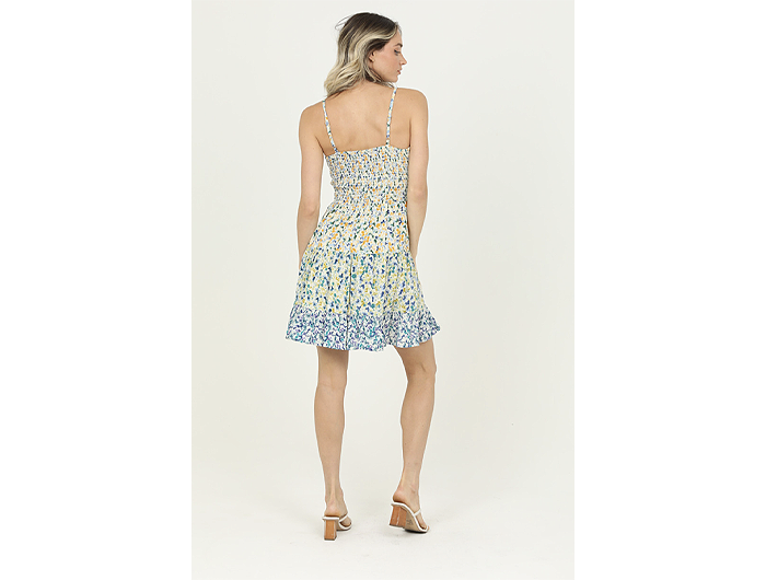 Angie Women's Twist Front Tiered Dress