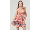 Angie Women's Twist Front Tiered Dress