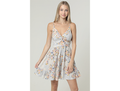 Angie Women's Twist Front Tiered Dress