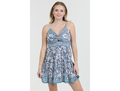 Angie Women's Twist Front Tiered Dress