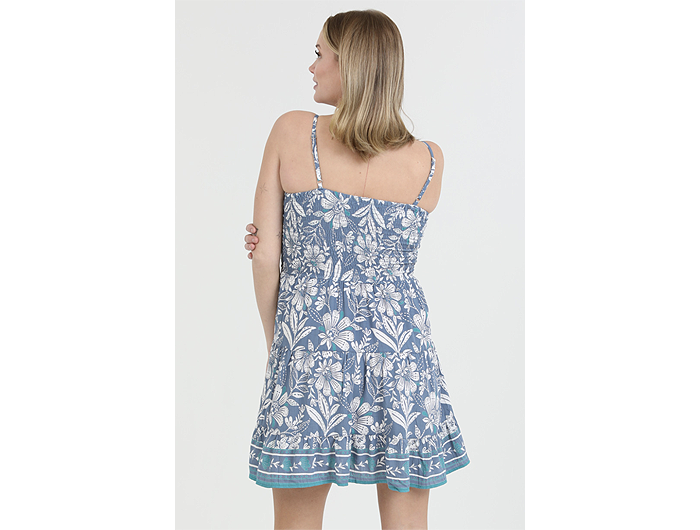 Angie Women's Twist Front Tiered Dress