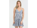 Angie Women's Twist Front Tiered Dress