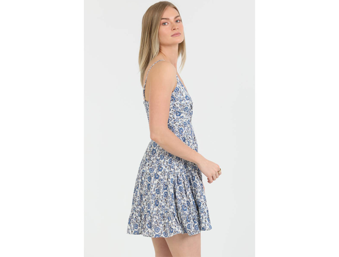 Angie Women's Twist Front Tiered Dress