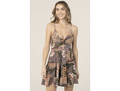 Angie Women's Twist Front Tiered Dress