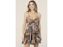 Angie Women's Twist Front Tiered Dress