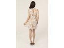Angie Women's Side Tie Tiered Sleeveless Mini Dress