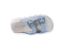 Bussola Women's Catharine Capri Buckle Strap Slide Sandals