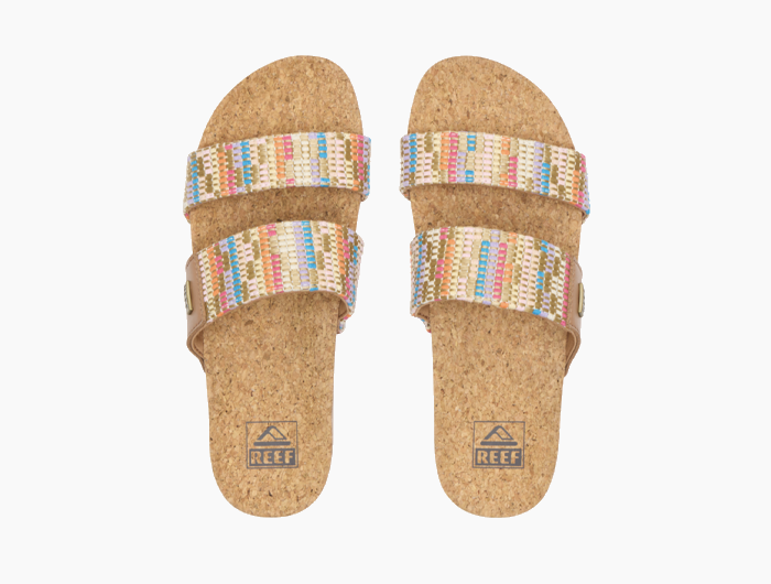 Reef Women's Cushion Vista Woven Slide