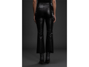 Blu Pepper Women's Faux Leather Boot Cut Pants