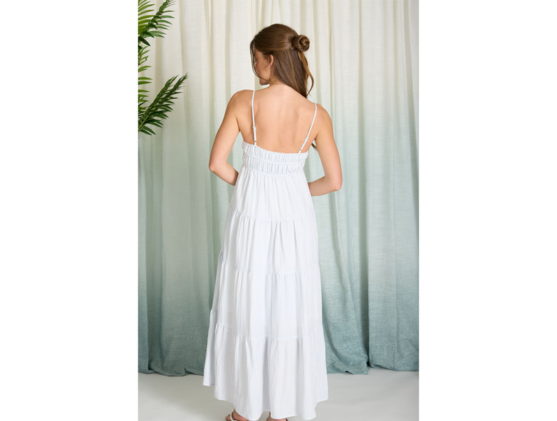blu pepper maxi dress Women's Shirred Bust Tiered Size:10 (Child) 96=handle1=Coffee Table=oakham-80cm-square-coffee-table-stormy-blue A playful beach graphic Men's Dress Pants Trousers