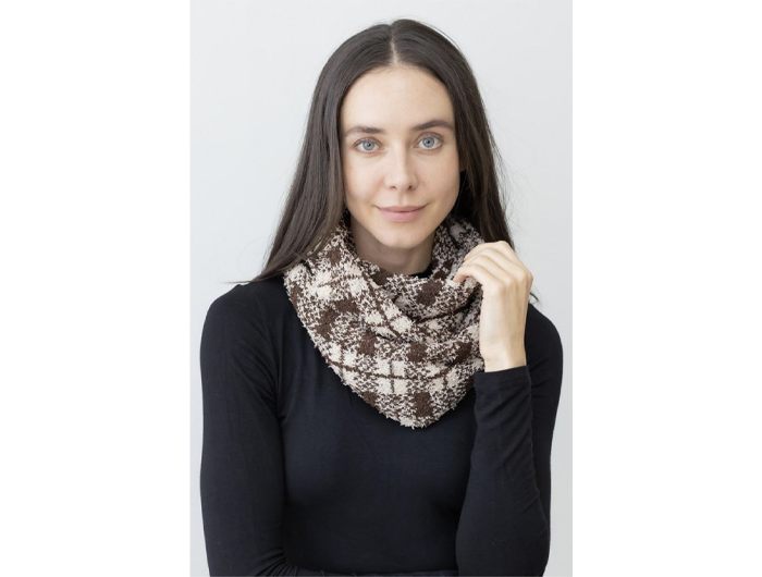 Clovered Accessories Cozy Plaid Infinity Scarf
