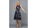 LA Soul Women's Tie Waist Sleeveless Midi Dress