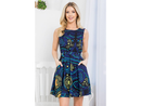 LA Soul Women's Day Dress w/ Belted Tie