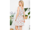 LA Soul Women's V-Back Day Dress w/ Tie