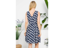 LA Soul Women's V-Back Day Dress w/ Tie