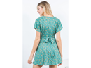 LA Soul Women's Vintage Button Front Mini Dress