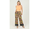 Nostalgia Women's Wide Leg Tie Front Pants